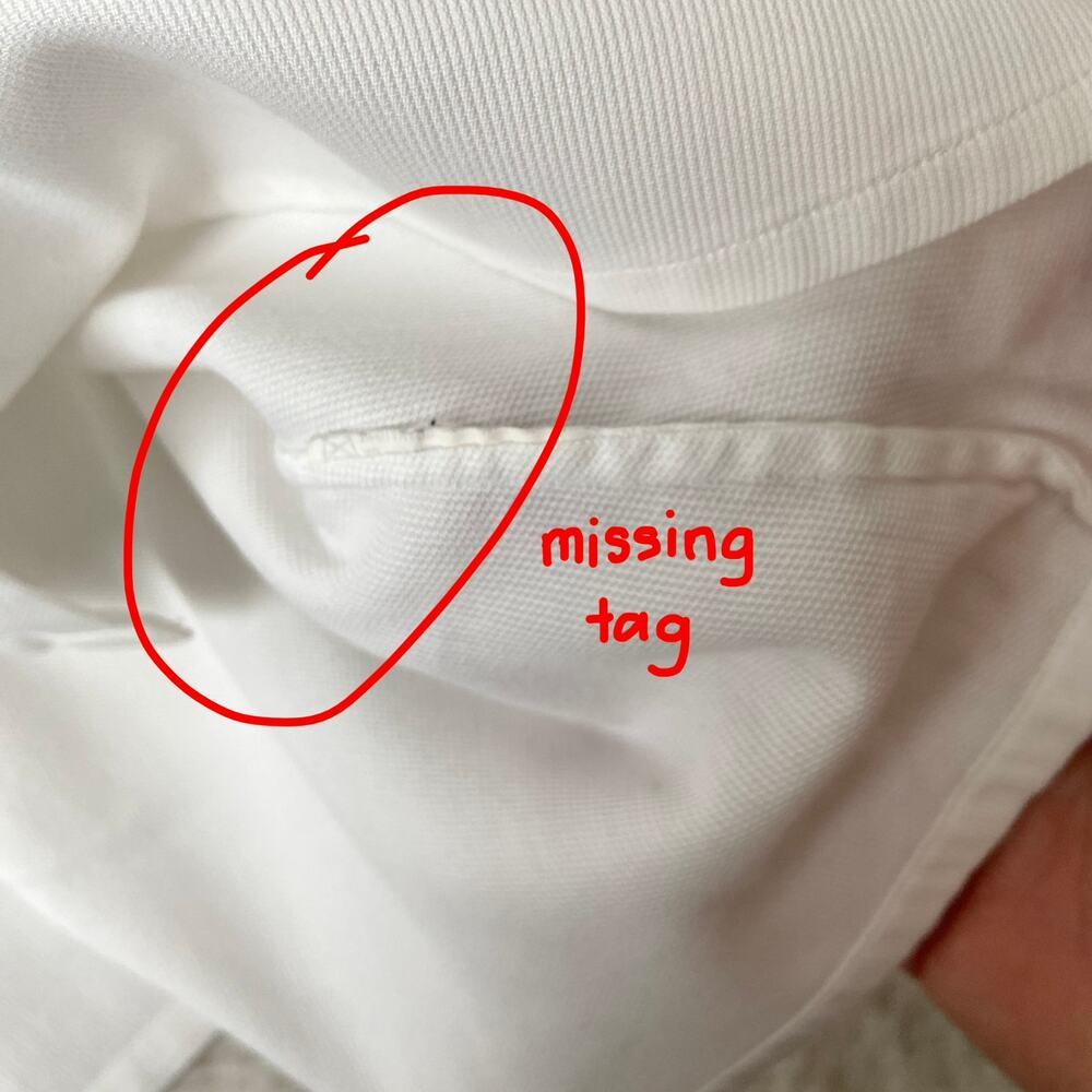 Valentino Vintage White Short Sleeve Shirt - Picture 7 of 12